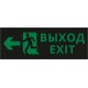 Пиктограмма ДСО-101-IP20 "Выход - влево черный фон"  62258DEK  DEKraft