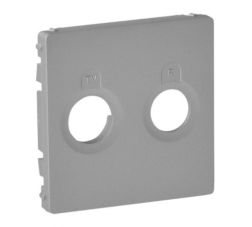 Valena LIFE Алюминий Накладка розетки TV-R  754782  Legrand