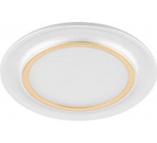 Светильник светодиодный встраиваемый декоративный AL613, 7W, 560 Lm, 4000К, серебро  28915  FERON