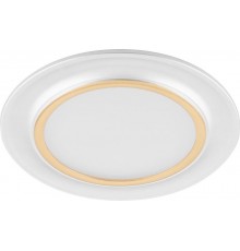 Светильник светодиодный встраиваемый декоративный AL613, 7W, 560 Lm, 4000К, серебро  28915  FERON