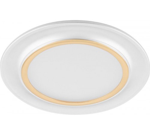 Светильник светодиодный встраиваемый декоративный AL613, 7W, 560 Lm, 4000К, серебро  28915  FERON