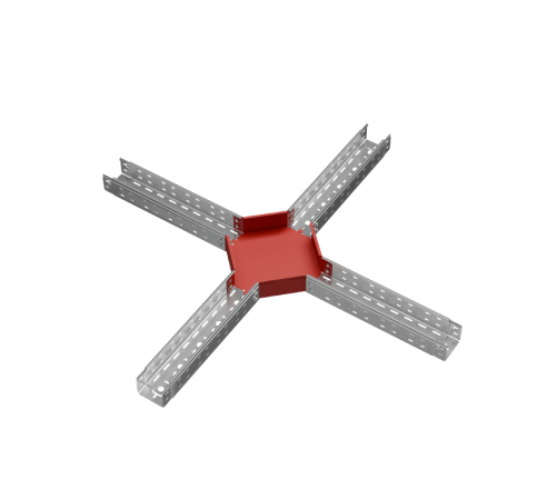 Х-разветвитель 80х100 мм "ПЛЮС" HD  XDplus80-100 HD   КМ-профиль