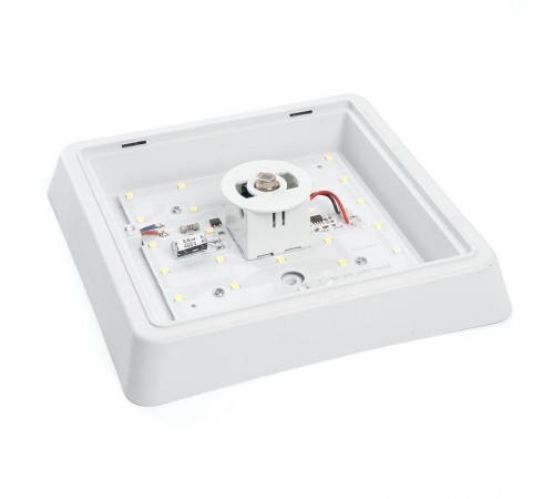 Светильник светодиодный накладной квадратный с ИК-датчиком , 15W, 1200Lm, 4000K, в пластиковом корпусе, IP20, AL3023  41800  FERON