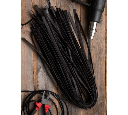 Термоусаживаемая трубка ТУТ нг 8/4 черная EKF PROxima  tut-8-b-1m  EKF