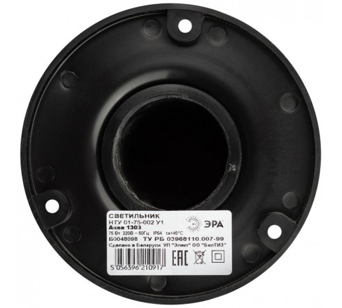 Светильник садово-парковый НТУ 01-75-002 "Аква" 250х850 mm  Б0048098  ЭРА