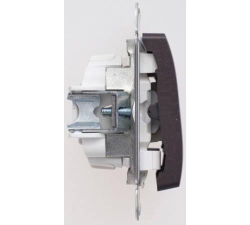 Glossa Шоколад Выключатель 3-клавишный сх.3, 10AX  GSL000831  SE