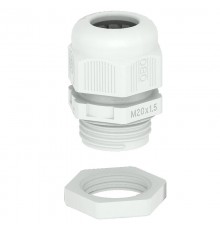 Ввод кабельный M25, влагозащита IP 68, УФ-стойкий, с контргайкой (V-TEC VM25+ LGR)  2022768  OBO Bettermann