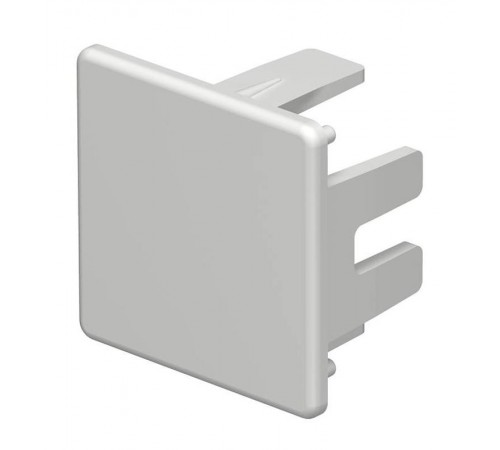 Торцевая заглушка кабельного канала WDK 30x30 мм (ПВХ,светло-серый) (WDK HE30030LGR)  6183697  OBO Bettermann