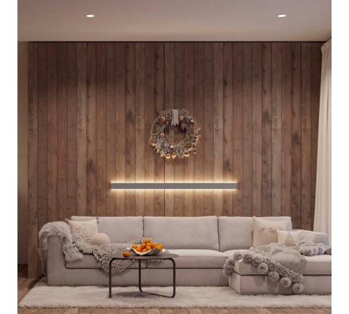 Профиль WALL-2575-DUAL-2000 ANOD (Arlight, Алюминий)  052513  Arlight 