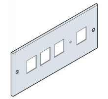 Панель под 4 изм устр-ва 72x72 200x800мм ВхШ  EH3472K  ABB