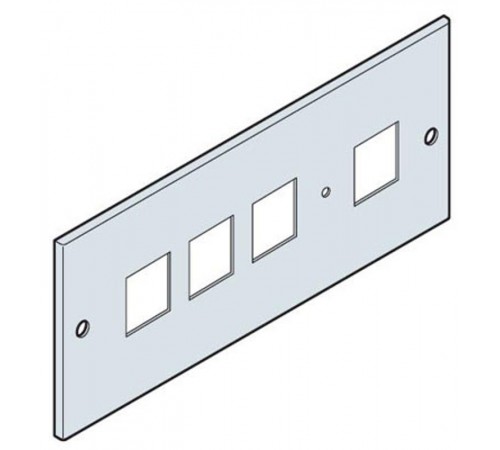 Панель под 4 изм устр-ва 72x72 200x800мм ВхШ  EH3472K  ABB