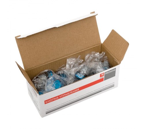 Линза для лампы синяя XB4 EKF PROxima  XB4BV6-B  EKF