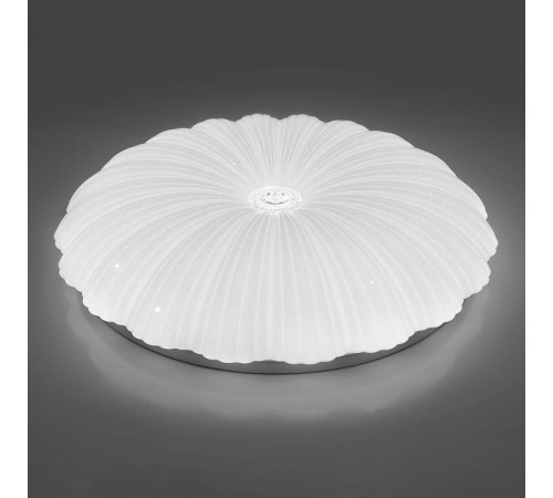 Светильник светодиодный декоративный бытовой накл. с пультом AL4051 тарелка 72W 3000К-6000K белый  41236  Feron