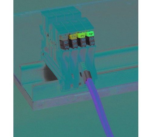 Наконечник Starflix - двойной - россыпью - сечением 2х1,5 мм - чёрный  037689  Legrand