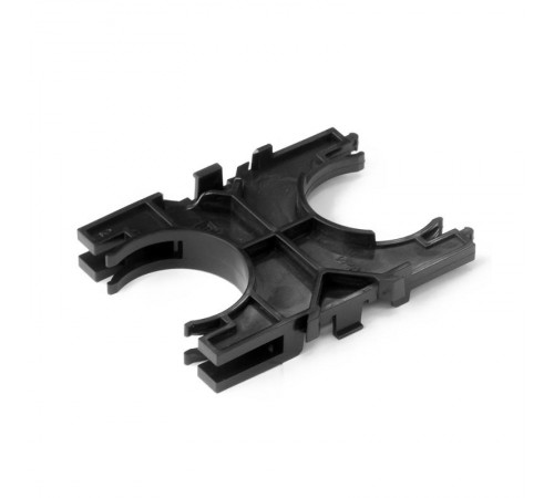 Кластер для двустенных труб d40 мм одинарный, двухсторонний (1шт/уп)  PR13.1128  Промрукав