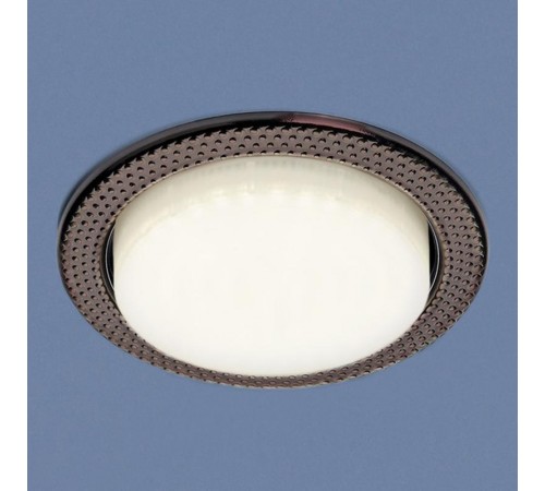 Светильник точечный встраиваемый 1066 GX53 SB бронза  a034589  Elektrostandard