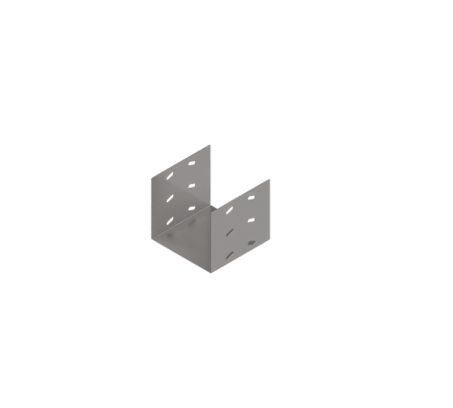 Соединительная пластина П-образная внешняя 150х500 мм  SPUV150-500  КМ-профиль