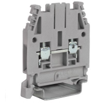 CBC.2GR, проходной зажим серый  2,5 кв.мм  ZCBC02GR-RET  DKC