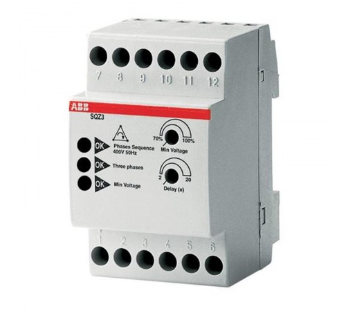 Реле перек.фаз.пад.напряж.модульное SQZ3  2CSM111310R1331  ABB