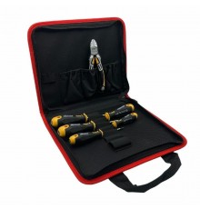 Набор отверток Ergonic SL, PH, PZ с бокорезами 160 мм в сумке  40090604  Felo