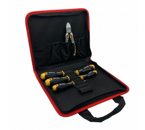 Набор отверток Ergonic SL, PH, PZ с бокорезами 160 мм в сумке  40090604  Felo