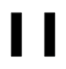 комплект накладок 1гр черный  A501TSASW  Jung