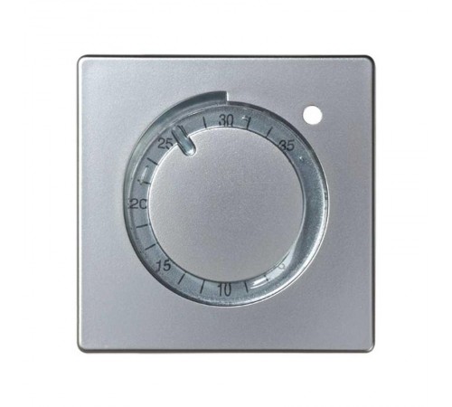 Simon 82 Накладка для Термостата, S82, S82N, алюминий  82505-33  Simon