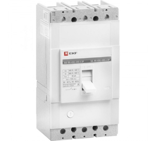 Выключатель автоматический ВА-99 400/400А 3P 35кА EKF PROxima  mccb99-400-400  EKF