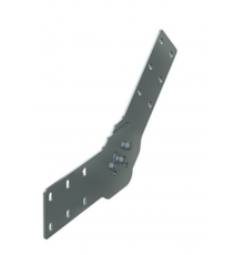 Соединитель шарнирный вертикальный H 150 мм, цинк-ламельный(аналог горячеоцинкованный)  UVH050HDZL  DKC