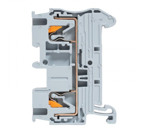 Клеммная колодка пружинная 2,5 Push-in серая PIT-2,5  EKF