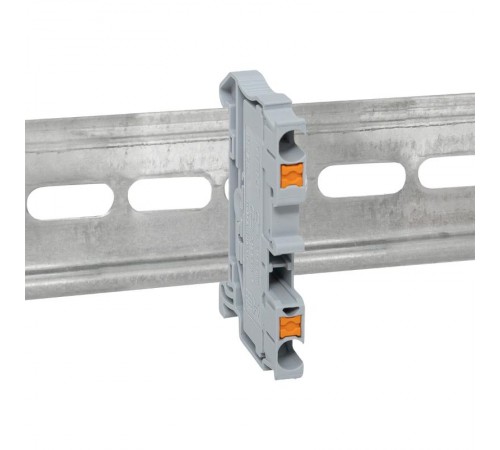 Клеммная колодка пружинная 2,5 Push-in серая PIT-2,5  EKF