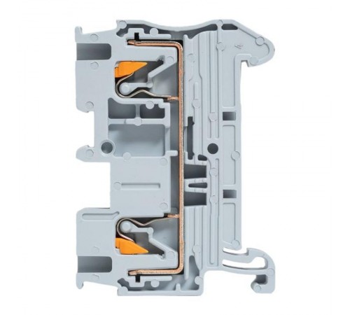 Клеммная колодка пружинная 2,5 Push-in серая PIT-2,5  EKF