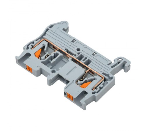 Клеммная колодка пружинная 2,5 Push-in серая PIT-2,5  EKF