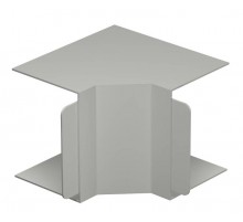 Крышка внутреннего угла кабельного канала WDK 100x130 мм (ПВХ,серый) (WDK HI100130GR)  6024483  OBO Bettermann