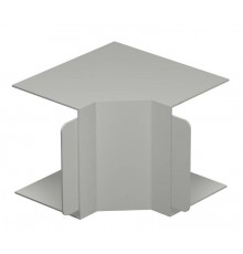 Крышка внутреннего угла кабельного канала WDK 100x130 мм (ПВХ,серый) (WDK HI100130GR)  6024483  OBO Bettermann
