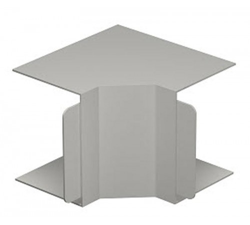 Крышка внутреннего угла кабельного канала WDK 100x130 мм (ПВХ,серый) (WDK HI100130GR)  6024483  OBO Bettermann