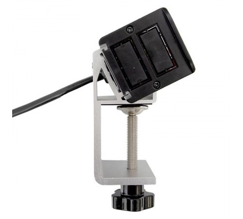 Встраиваемый настольный розеточный блок для крепления к столу, 8 модулей, C-Line, металлик  cl-vnbco-8-s  EKF