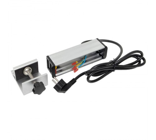 Встраиваемый настольный розеточный блок для крепления к столу, 8 модулей, C-Line, металлик  cl-vnbco-8-s  EKF