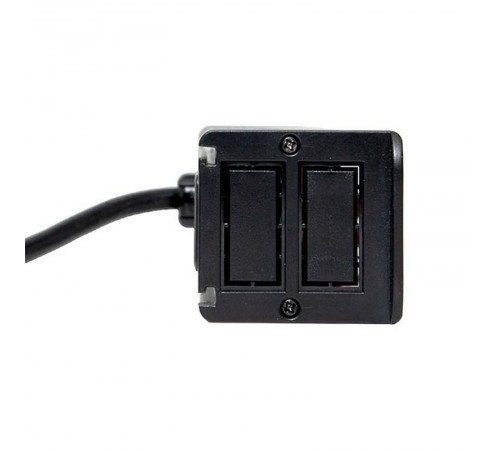 Встраиваемый настольный розеточный блок для крепления к столу, 8 модулей, C-Line, металлик  cl-vnbco-8-s  EKF