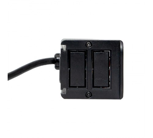 Встраиваемый настольный розеточный блок для крепления к столу, 8 модулей, C-Line, металлик  cl-vnbco-8-s  EKF