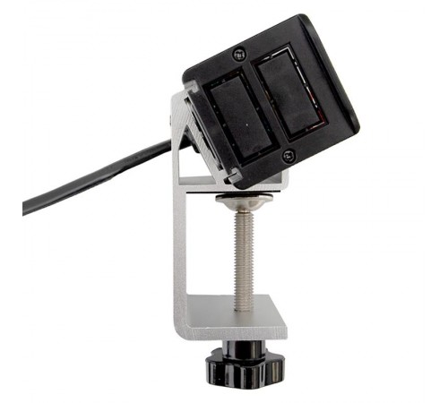 Встраиваемый настольный розеточный блок для крепления к столу, 8 модулей, C-Line, металлик  cl-vnbco-8-s  EKF