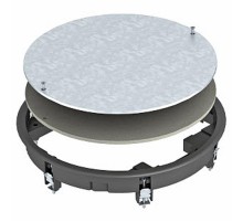 Ревизионный лючок ZESR7 (полиамид,серый) (ZESR7 10U 7011)  7406788  OBO Bettermann