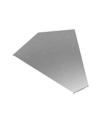 Крышка горизонт. угла 45 гр. 600 мм "ПЛЮС" HD  KGLplus45-600 HD   КМ-профиль