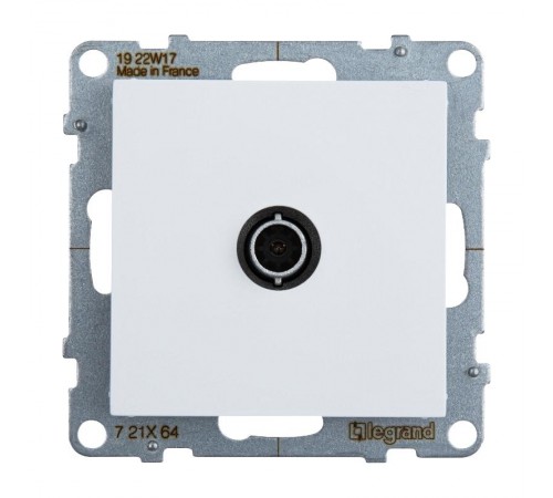 SUNO Розетка ТВ c топологией "звезда" 0-2400 МГц. Цвет "Белый"  721164  Legrand