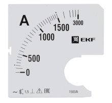 Шкала сменная для A961 1500/5А-1,5 EKF PROxima  s-a961-1500  EKF