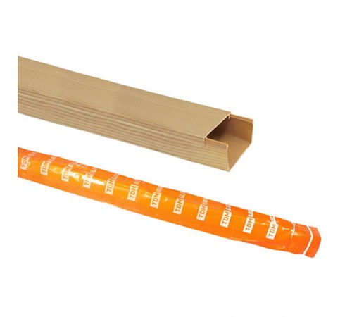 Кабель-канал 100х60 сосна 3D (12м)  SQ0402-0310   TDM