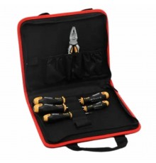 Набор отверток Ergonic SL, PH, PZ с пассатижами 180 мм в сумке  40096604  Felo