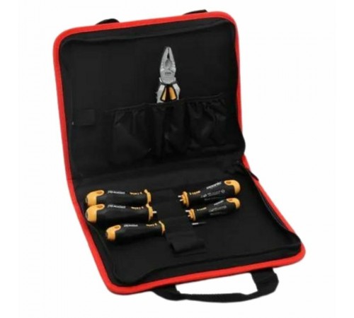 Набор отверток Ergonic SL, PH, PZ с пассатижами 180 мм в сумке  40096604  Felo