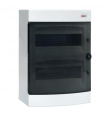 Щит распределительный навесной "Unix" прозрачная дверь 2х12 модулей IP41 EKF PROxima  ux-2x12-n  EKF