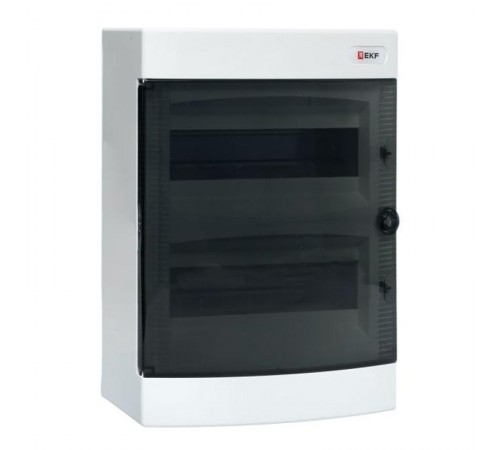 Щит распределительный навесной "Unix" прозрачная дверь 2х12 модулей IP41 EKF PROxima  ux-2x12-n  EKF